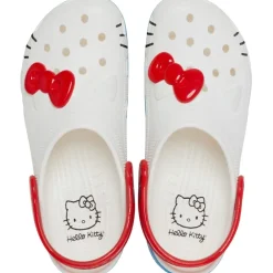 Crocs Hello Kitty Classic Clogs in White