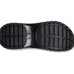 Crocs Hrin Platform Low Heel Clogs in Black