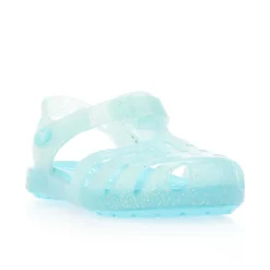 Crocs Kids Isabella Glitter Sandal in Turquoise