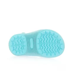 Crocs Kids Isabella Glitter Sandal in Turquoise