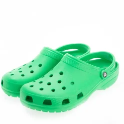 Crocs Mens Classic Cloggs in Green