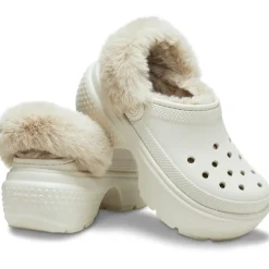 Crocs Stomp Platform Mules in White