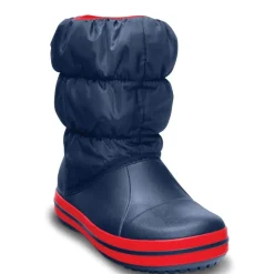 Crocs Wellington Puff Boots in Blue