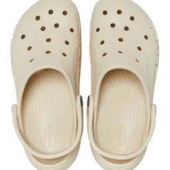 Crocs Womens Baya Platform Clog in Cream