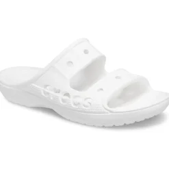 Crocs Womens Baya Sandal in White
