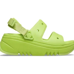 Crocs Xscape Flatform Sandals in Green