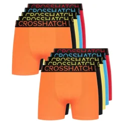 Crosshatch 12 Pack of Boxers in Multi colour