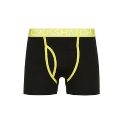 Crosshatch 3 Pack of Crystaline Boxers in Yellow