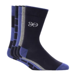 Crosshatch 5 Pack of Milato Socks in Multi colour