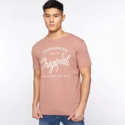 Crosshatch 7 Pack of Rapmoore T-Shirts in Multi colour