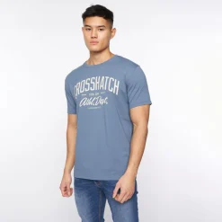 Crosshatch 7 Pack of Rapmoore T-Shirts in Multi colour