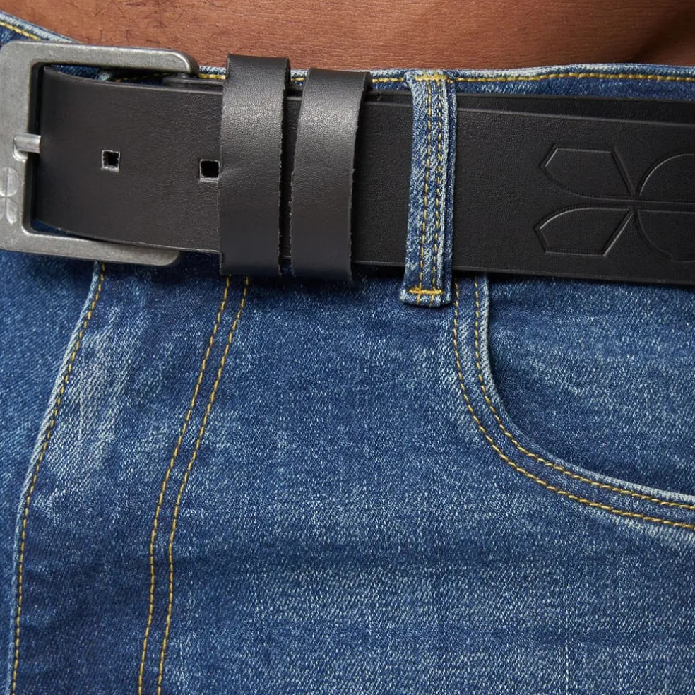 Crosshatch Cadman Straight-Fit Jeans in Blue