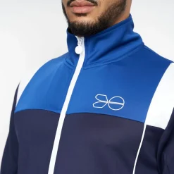 Crosshatch Chinooks Tracksuit in Blue