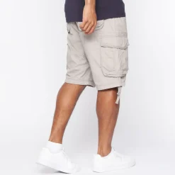 Crosshatch Jamstar Cargo Shorts in Grey
