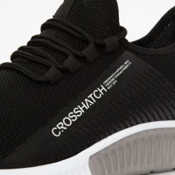 Crosshatch Nimbus Trainers in Black