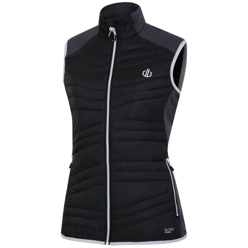 Dare 2b Altimeter Padded Gilet in Black Grey