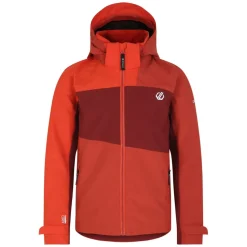 Dare 2b Juniors Explore II Waterproof Jacket in Orange