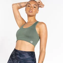 Dare 2b Sweat It Sports Bra in Green