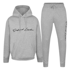 DFND London L Sign Trackst in Grey