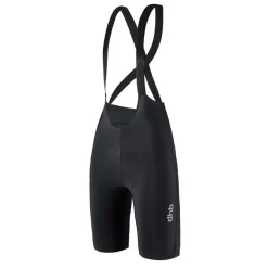 Dhb Womens Moda Classic Bib Shorts in Black