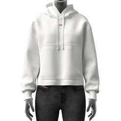 Diesel F-Jaral-Hood-D Hoodie in White