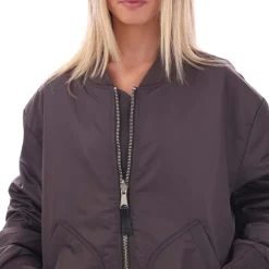 Diesel J-Mattan Reversible Bomber Jacket in Grey