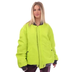 Diesel J-Mattan Reversible Bomber Jacket in Grey