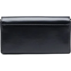 Diesel Lettering Cross Body with Detachable Strap in Black