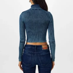 Diesel M Anchor A Ribbed Top in Blue