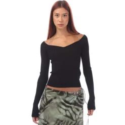 Diesel M-April Top in Black