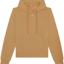 Diesel Mid Hoodie in Beige