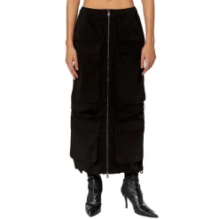 Diesel O-Mirt Cargo Skirt in Black