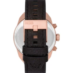 Diesel Plated Stainless Steel Fashion Analogue Quartz Watch in Gold