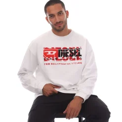 Diesel S-Baxt-N1 Sweatshirt in White