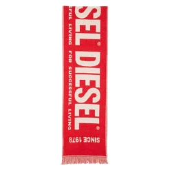 Diesel S-Bisc-New Scarf in Red