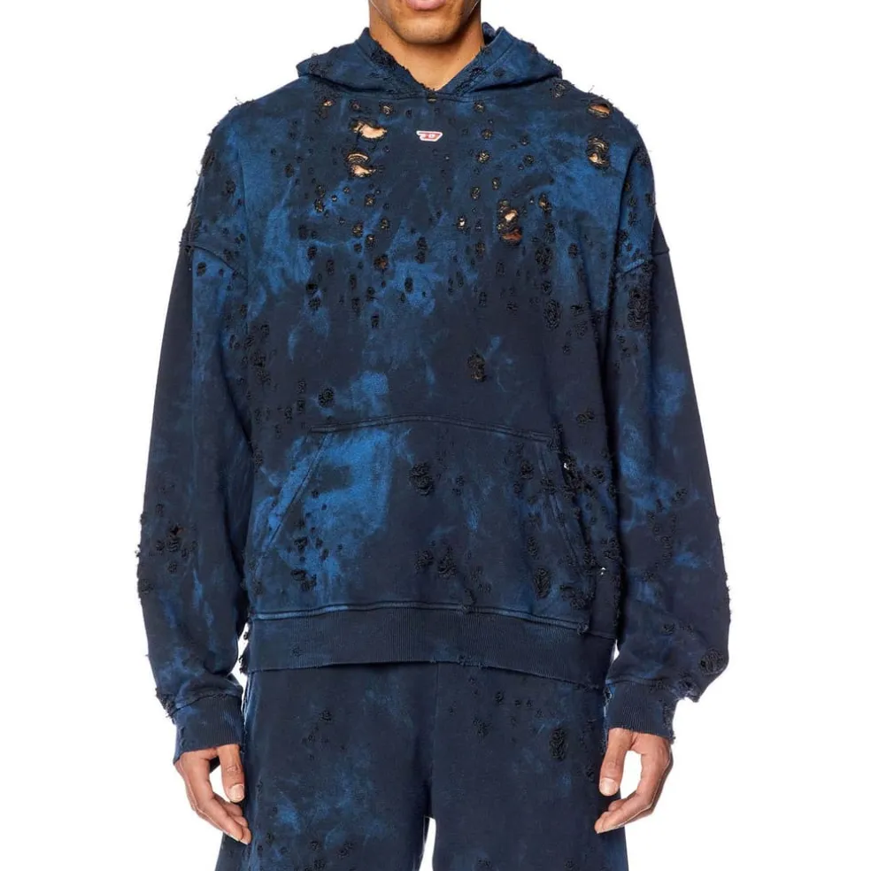 Diesel S-Boxt-Hood-N9 Hoodie in Blue