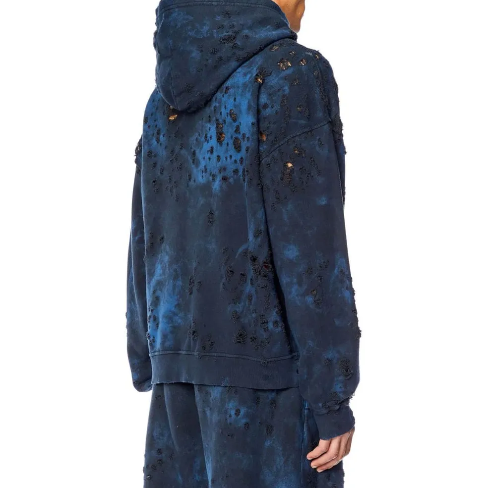 Diesel S-Boxt-Hood-N9 Hoodie in Blue