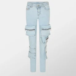 Diesel Slnd Pk Pntln in Blue