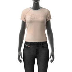 Diesel T-Vincie T-Shirt in Pink