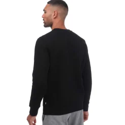 DKNY Printed Logo Crewneck Sweatshirt in Black