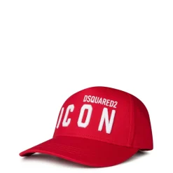 DSquared2 Icon Baseball Cap in Red