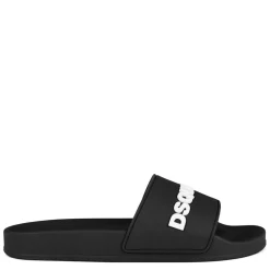 DSquared2 Logo 2.0 Sliders in Black