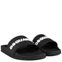 DSquared2 Logo 2.0 Sliders in Black