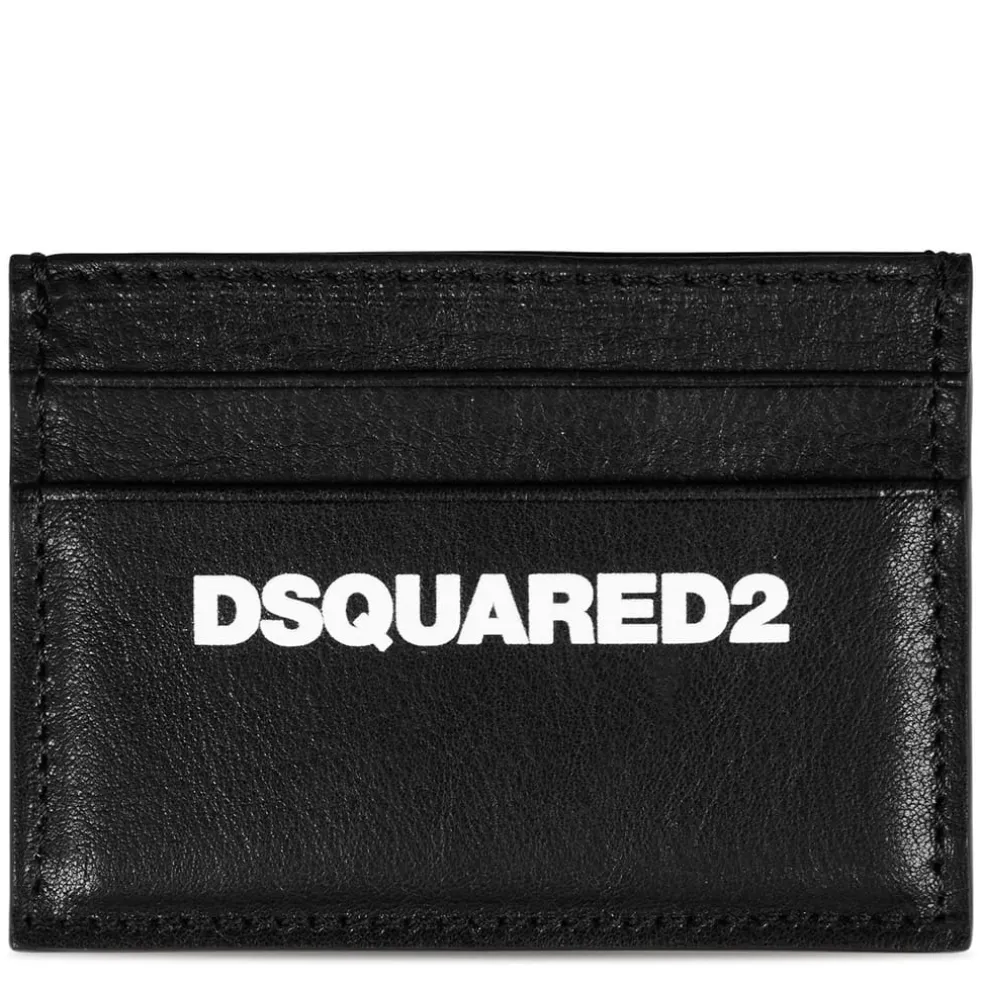 DSquared2 Logo Card Holder in Black