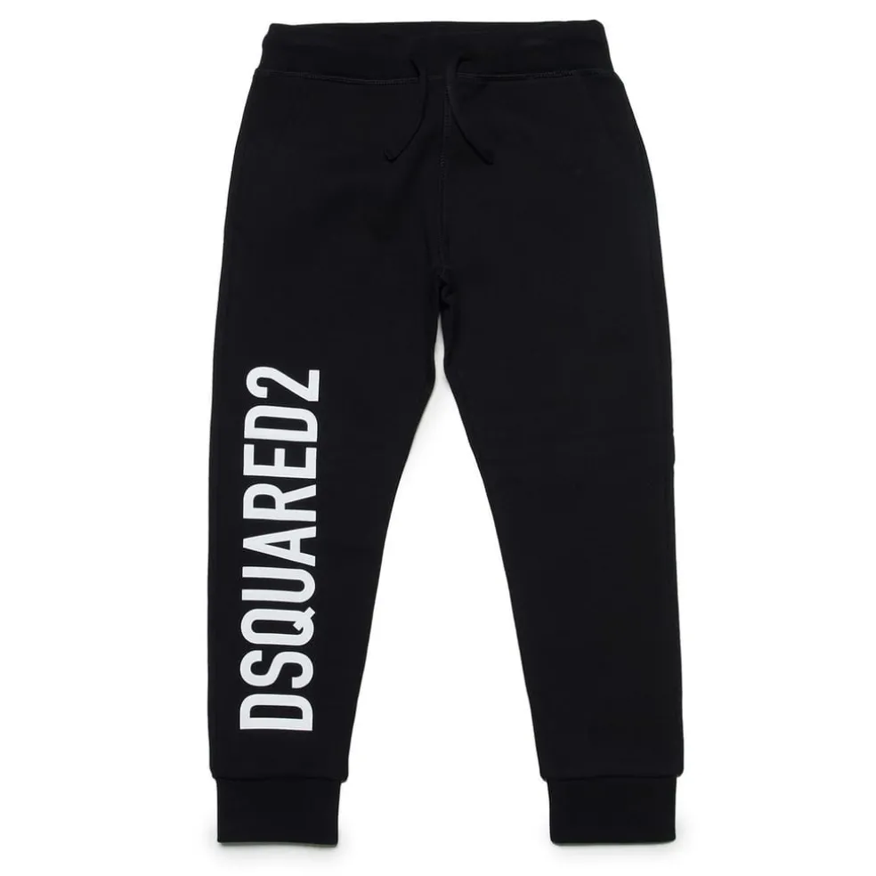 DSquared2 Logo Jogging Bottoms Boys in Black