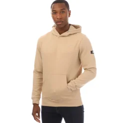 Duck and Cover Hanning Graphic Hoodie in Stone