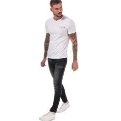 Duck and Cover Maylead Slim-Fit Jeans in Black