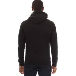 Duck and Cover Raylan Graphic Hoodie in Black