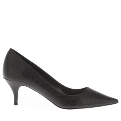 Dune London Attire Patent Court Shoes in Black