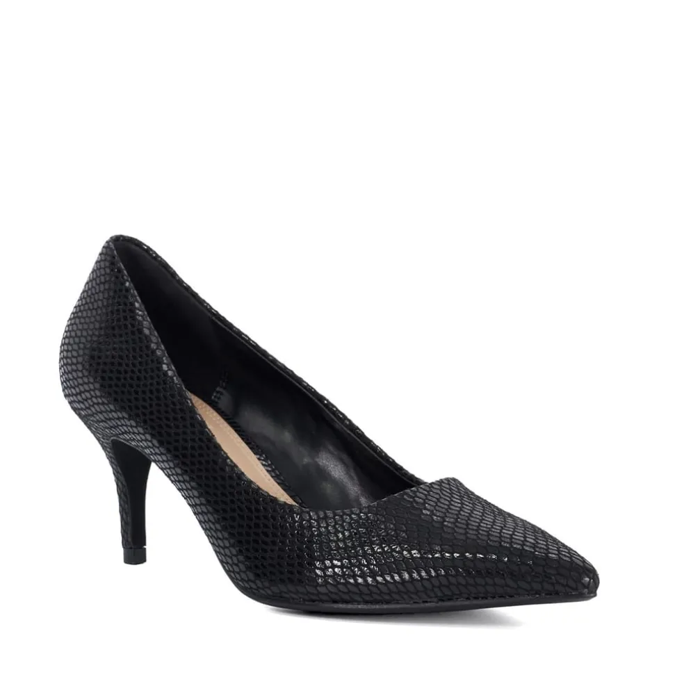 Dune London Bribe Heel in Black